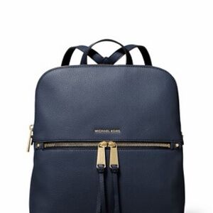 Michael Kors Midnight Blue Backpack